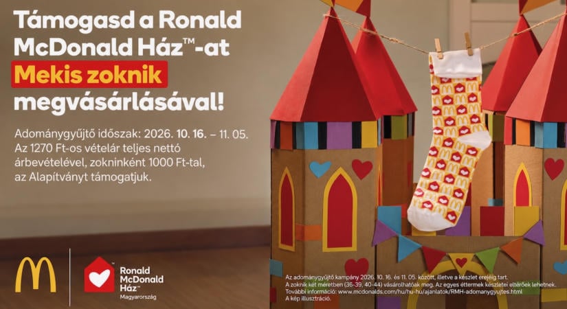 Egy pár zoknival segíthetünk együtt tartani a beteg gyermekek családjait