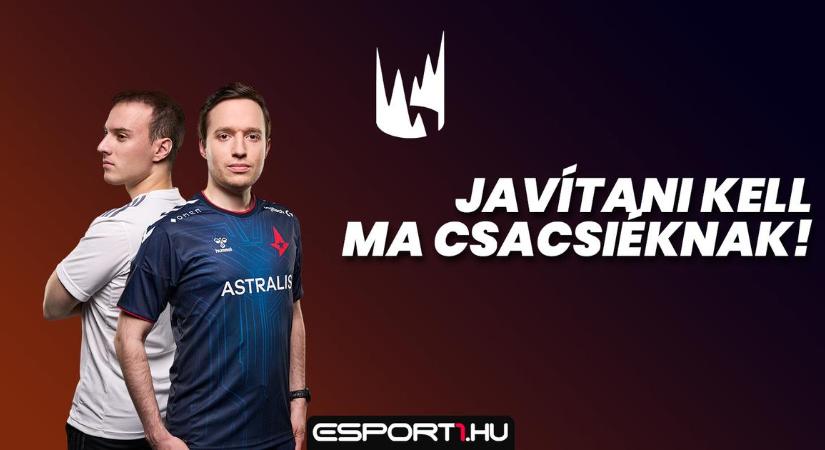 LEC: Csacsiék nem voltak egy súlycsoportban az egykori világbajnokkal