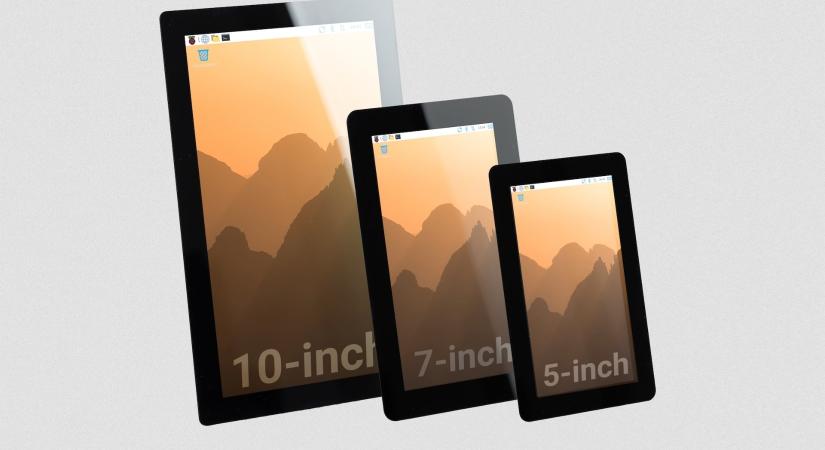 Minden eddiginél nagyobb felbontással érkezett a 10 hüvelykes Raspberry Pi Touch Display 2