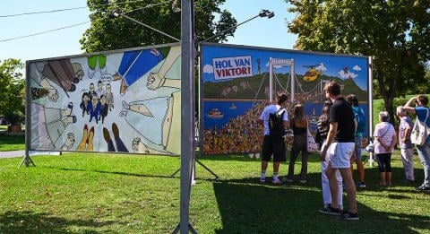 Megnyitott az ARC kiállítás, de a kivilágítás egyelőre nem működik