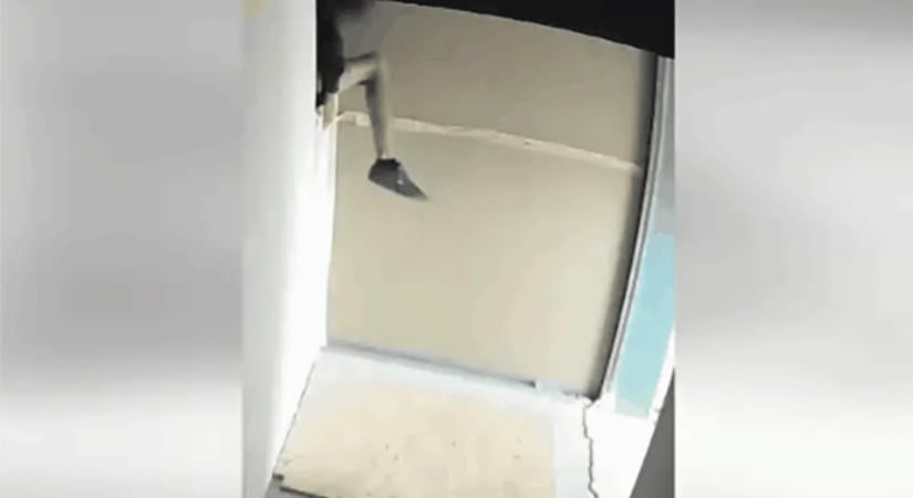 Lúzer betörőről posztolt a rendőrség - ez a videó garantáltan feldobja a napját
