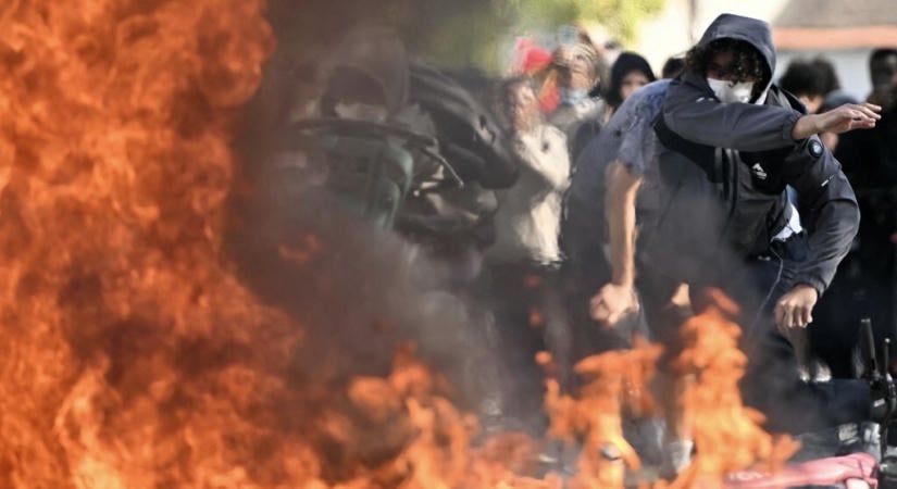Zavargásokba csaptak át a francia diáktüntetések – videó