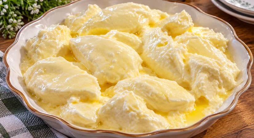 Finom békebeli madártej, krémesen nagyon szeretjük