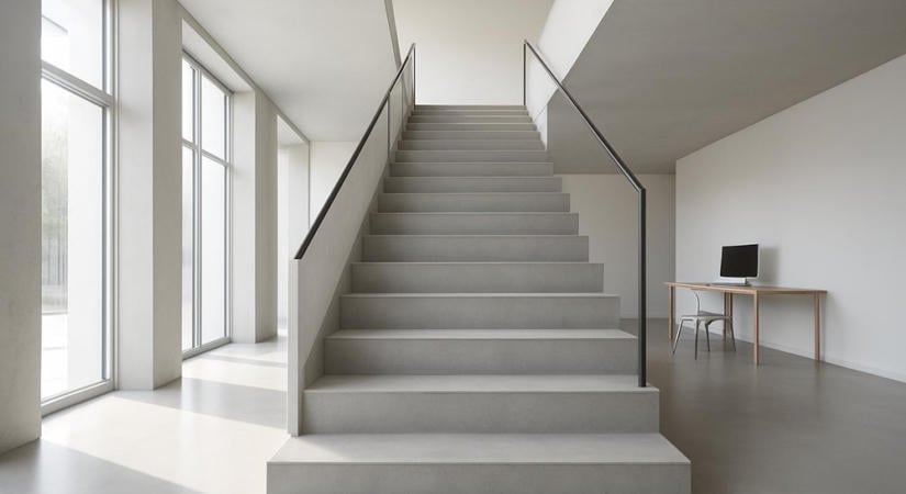 Innovatív lépcsők: A dermesztett beton technológia előnyei