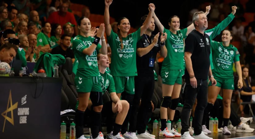 Női kézilabda BL: Storhamar–Győri Audi ETO KC