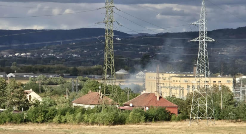 Tűz volt Dorog és Tokodaltáró között