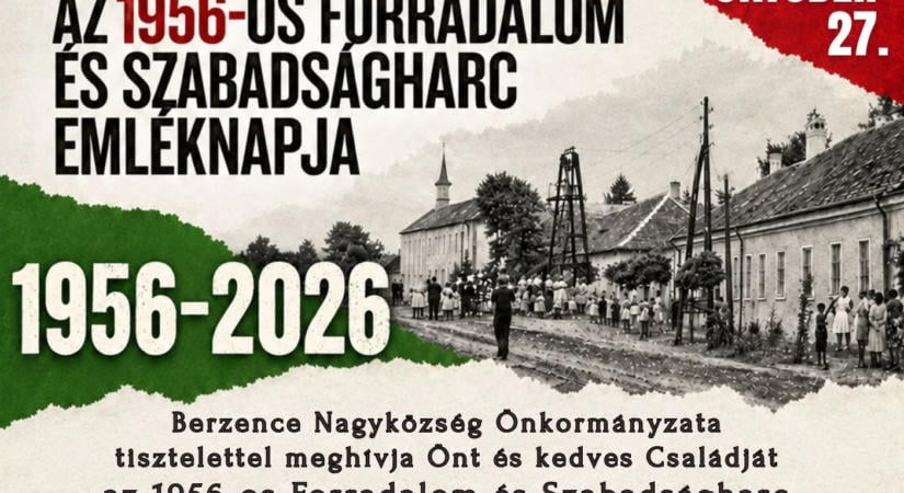 A berzencei sortűz áldozataira emlékeznek kedden
