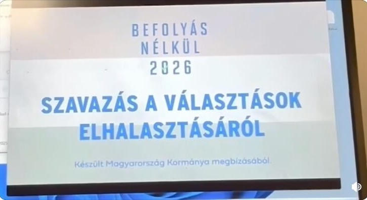 Megszüntették a nyomozást az áprilisi választás halasztásáról szóló kamuvideó ügyében