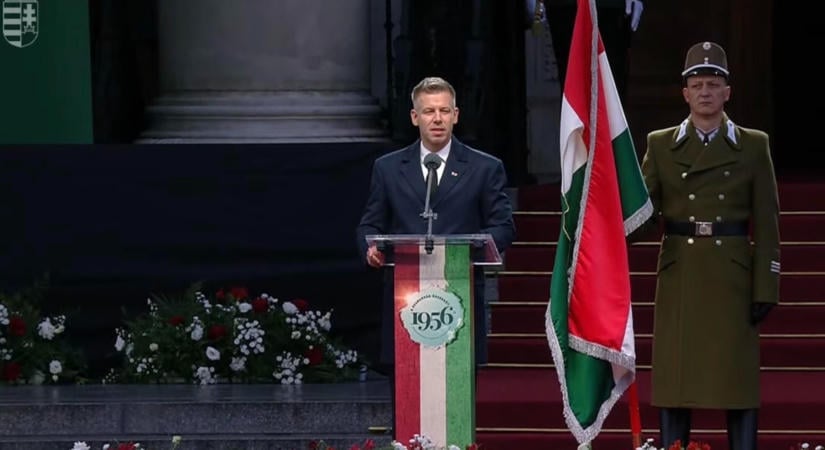 Magyar Péter: Aki Moszkvában keres támaszt, annak legyen 1956 intő figyelmeztetés
