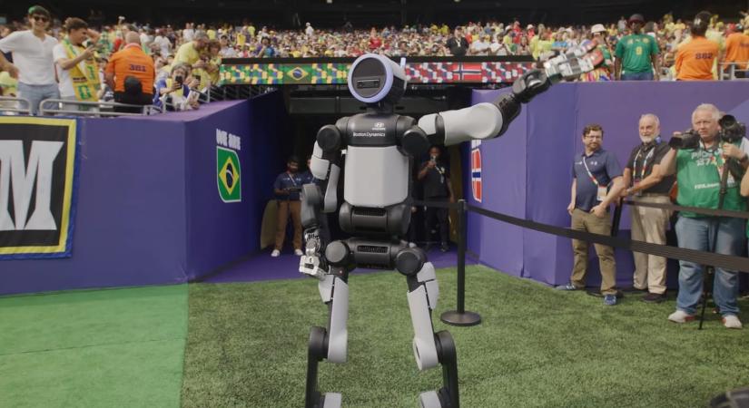 Erling Haaland és Harry Kane gólörömét is lemásolta a Boston Dynamics humanoid robotja – videó