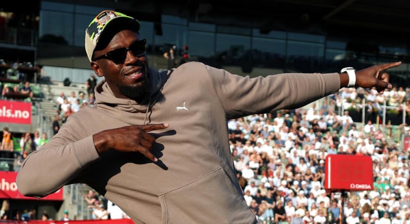 Usain Bolt hózentrógerben, sört lóbálva dajdajozott az Oktoberfesten – videó