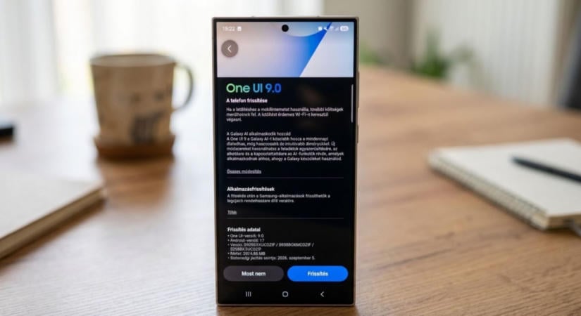 Magyarországon is frissülnek a Samsung telefonok, itt az Android 17