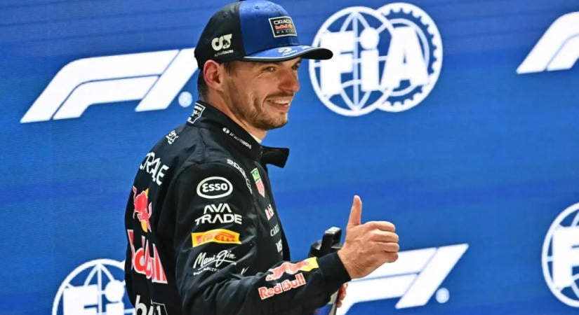 Ezúttal is a jubiláló Verstappené a pole pozíció