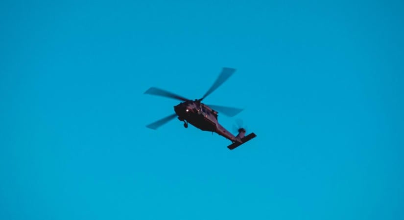 Ismeretlen repülő objektumok tűntek fel egy amerikai katonai helikopter közelében