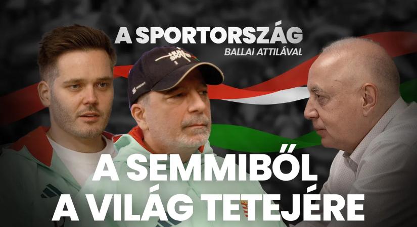 „Első számú szerencsénk, hogy rövid vagy kis létszámból ilyen versenyzőket sikerült megtalálnunk” – Bánhidi Ákos az olimpiai bajnok Knoch Viktorról