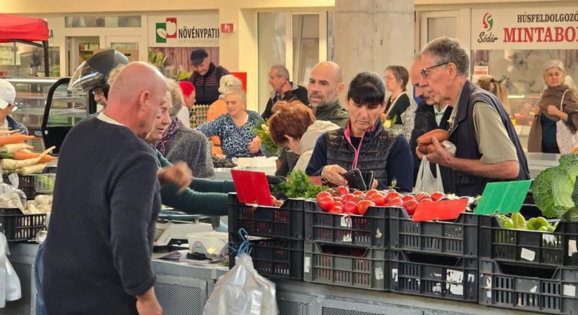 Az ősz kedvencei a soproni piacon