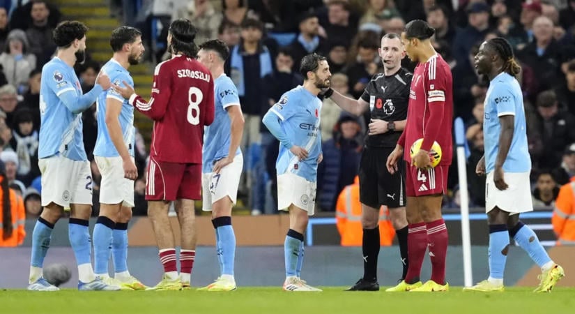 Óriási felháborodást váltott ki Liverpoolban a Manchester City elleni rangadó bírója