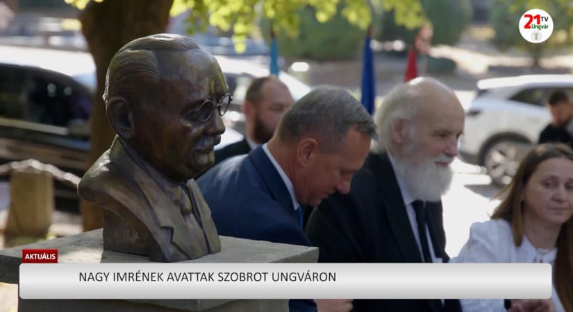 Aktuális (2026. 10. 20.) – Nagy Imrének avattak szobrot Ungváron (videó)