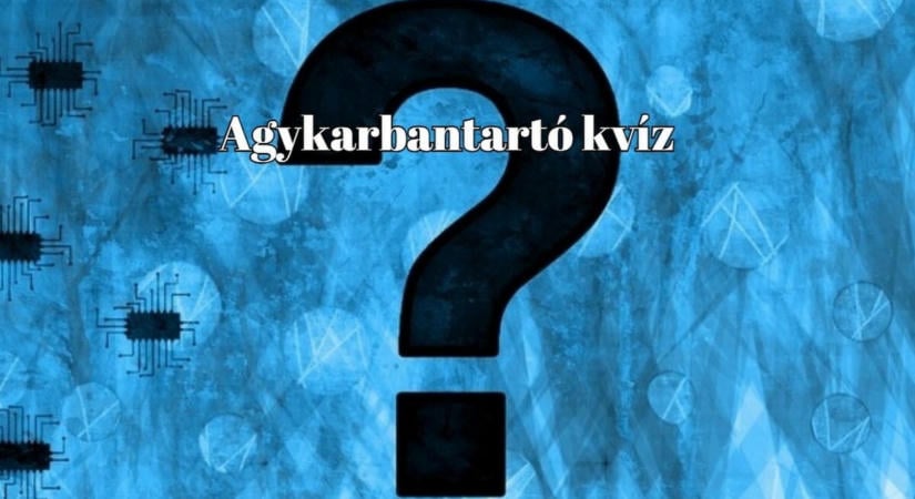 Zsenimágnes profiknak - Egy friss agykarbantartó napi kvíz. Felrázva, nem keverve