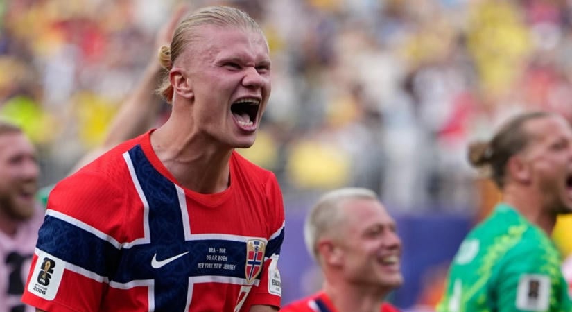 Haaland egy nappal megelőzte Messit