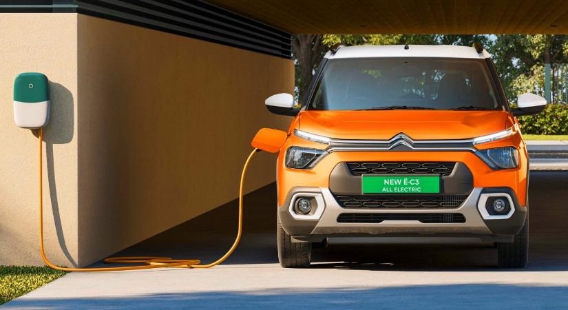 Bemutatkozott a villanymotoros Citroën C3 – Indiában