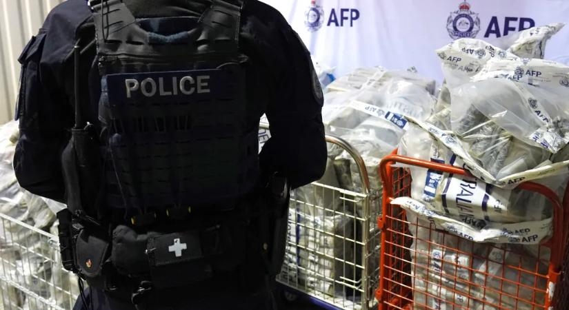 2,7 tonna kokaint foglaltak le a rendőrök Sydney külvárosában
