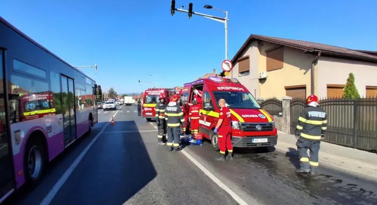 Kolozs megye: vezetés közben rosszul lett és meghalt egy kamionsofőr