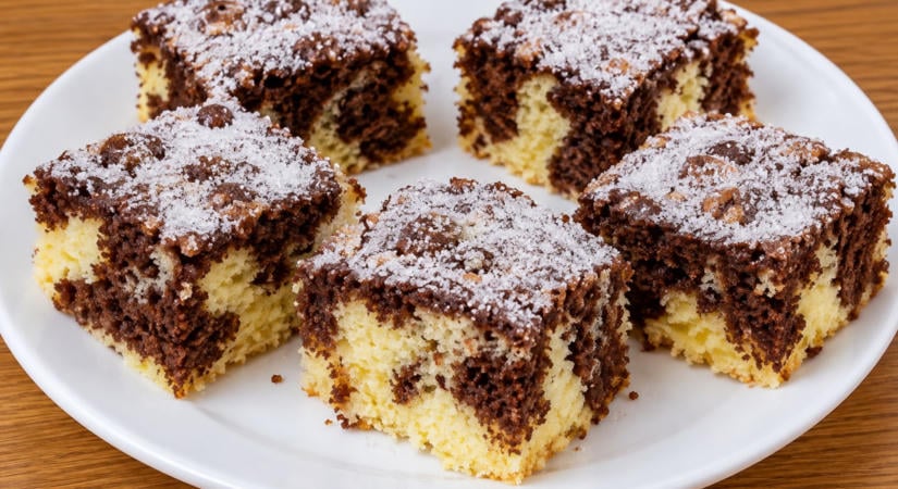 Zsírral készült márványos süti: a régi házi recept, amit érdemes újra elővenni
