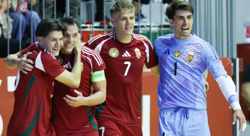 Győzelemmel kezdte a vb-selejtezőt a magyar férfi futsalválogatott