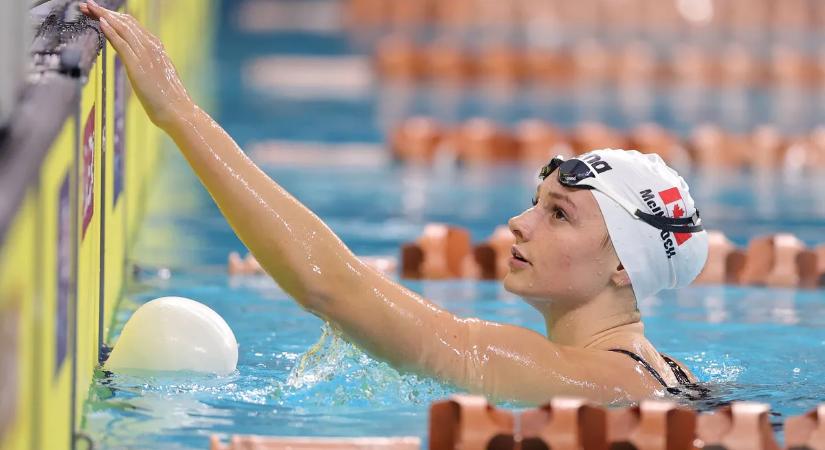 Úszás: Summer McIntosh megdöntötte a legrégebbi világcsúcsot