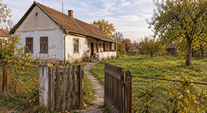 Ebben a 400 fős lelkes falu, 800 ezer forint egy kertes ház
