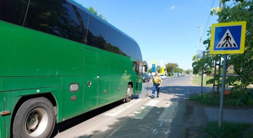 Szörnyű! Kislányt gázolt a busz a zebrán!