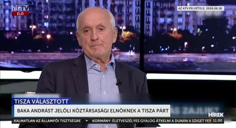Dornfeld László: Baka András erkölcsileg megbukott és alkalmatlan államfőnek