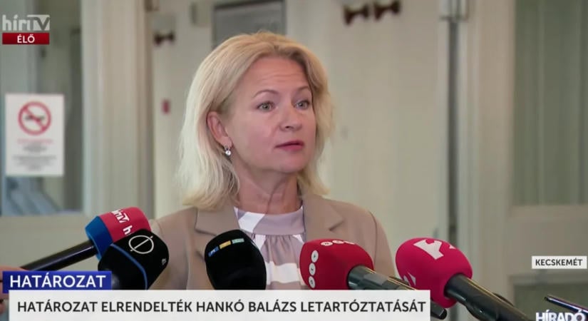 A legsúlyosabb kényszerintézkedést választották Hankó Balázsnál
