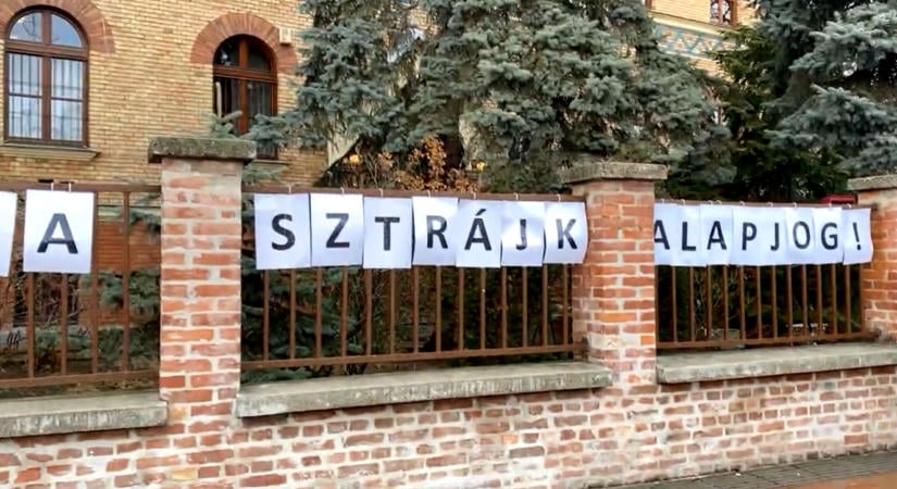 Strasbourg szerint jogsértően korlátozta a tanárok sztrájkjogát az Orbán-kormány