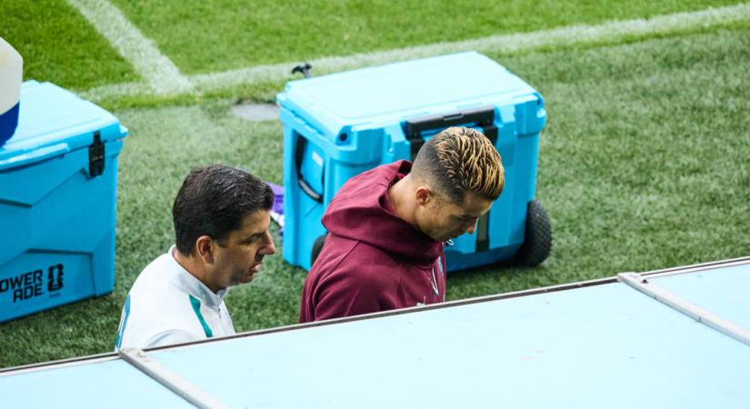 Ronaldo elhagyta a válogatott edzőtábort