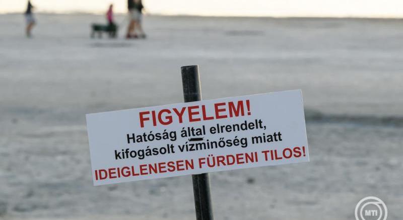 Fürdőzési tilalom bakteriális szennyezettség miatt