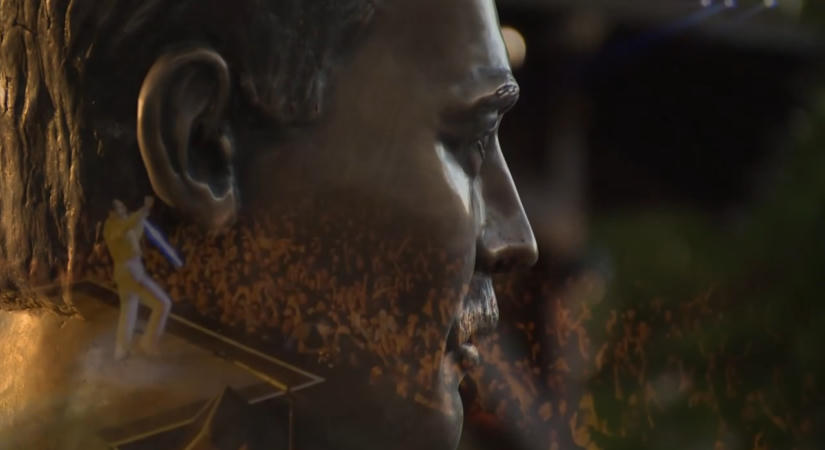 „A változás lehetséges” – szobrot kapott Freddie Mercury Balatonszemesen
