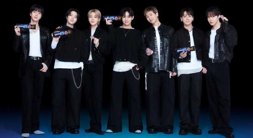 Az OREO és a BTS bemutatja első közös limitált kiadású kekszét