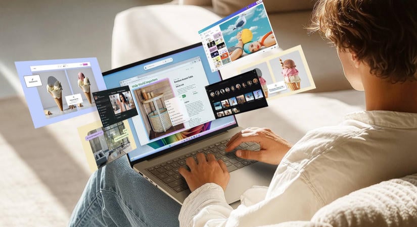 Párduc-kúrán az ASUS Zenbook