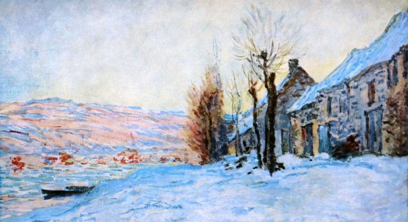 Ha Claude Monet most látná a havat Zalában, milyen képet festene róla?