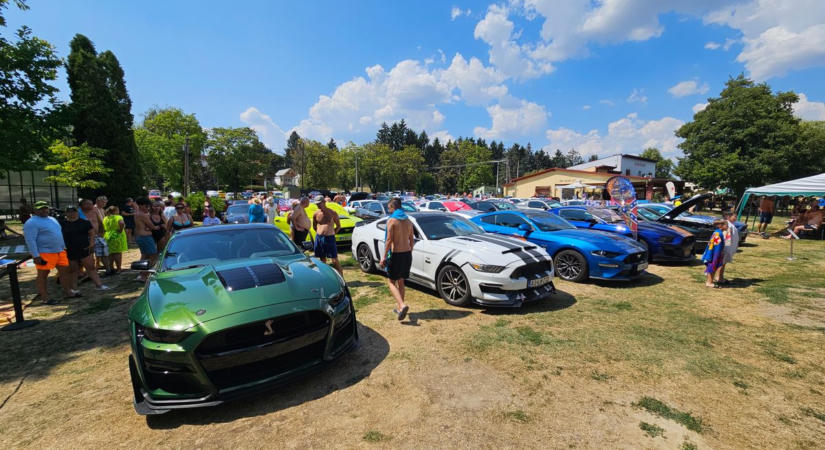 Lóerők és termálvíz – Mustang-találkozónak adott otthont az Igali Gyógyfürdő