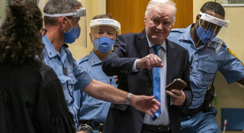 Elhunyt Ratko Mladić boszniai szerb tábornok, akit népirtás miatt elítéltek