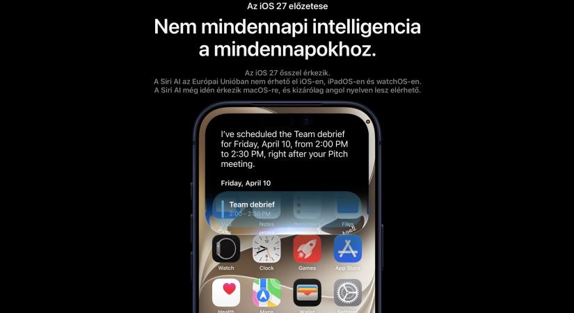 iOS 27 béta: a leggyakrabban feltett kérdések – újdonságok, megjelenés ideje, letöltés