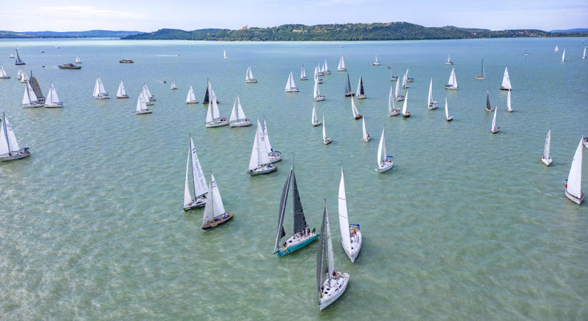 Módosították a Kékszalag útvonalát a Balaton alacsony vízállása miatt