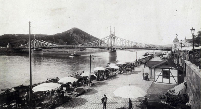 Budapesten a Ferenc József híd, Szerbiában Adolf Hitler hadihajóinak maradványai bukkantak fel a Duna alacsony vízállása miatt