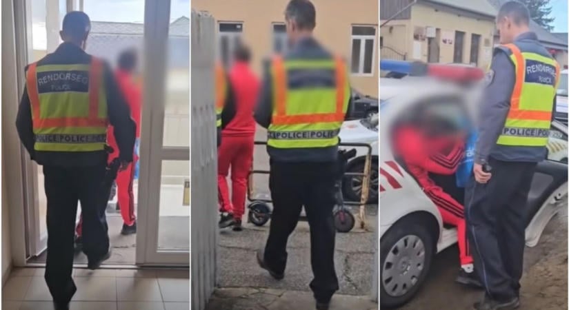 2 milliós ékszerlopás után a szőlőre is ráment Vámospércsen! Bevitték a férfit, akit a divatrendőrség is büntetne – videóval