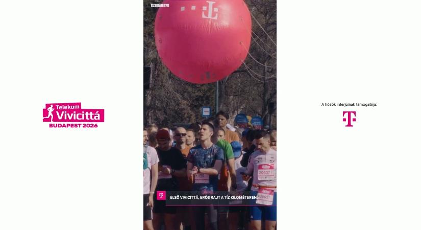 Tamásné nagy napja a Vivicittán: első 10 km-es futását 1:15 alatt teljesítette, és ma az egészségéért is hatalmasat ment