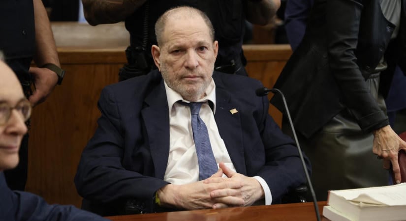 15 év börtönre ítélték Harvey Weinsteint egy alkalmazottja szexuális zaklatásáért