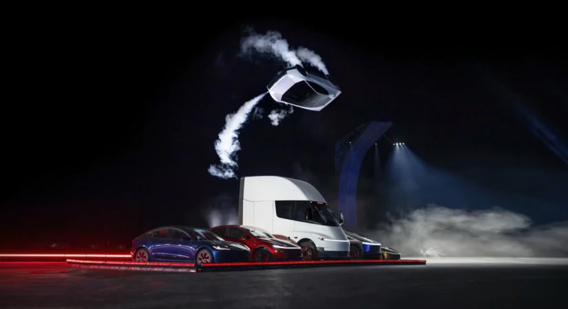 A Ferrari vezérét lenyűgözte a Tesla repülő autós őrültsége
